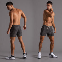 Laden Sie das Bild in den Galerie-Viewer, Sportshorts aus Schneeflockenstrick für Herren