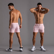 Laden Sie das Bild in den Galerie-Viewer, Sportshorts aus Schneeflockenstrick für Herren