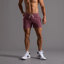 Laden Sie das Bild in den Galerie-Viewer, Sportshorts aus Schneeflockenstrick für Herren