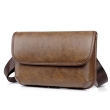 Laden Sie das Bild in den Galerie-Viewer, Stilvolle Handytasche Umhängetasche für Herren
