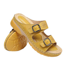 Laden Sie das Bild in den Galerie-Viewer, Stilvolle Lässige Sandalen Mit Flachen Sohlen