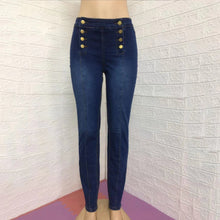 Laden Sie das Bild in den Galerie-Viewer, Stylische Dehnbare Damenjeans