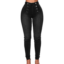 Laden Sie das Bild in den Galerie-Viewer, Stylische Dehnbare Damenjeans