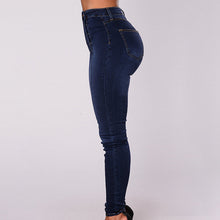 Laden Sie das Bild in den Galerie-Viewer, Stylische Dehnbare Damenjeans