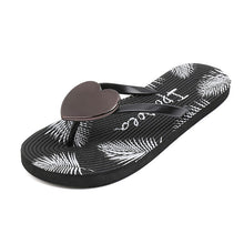 Laden Sie das Bild in den Galerie-Viewer, Stylische Sommer Strandsandalen mit Pfirsichherz für  Damen