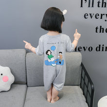 Laden Sie das Bild in den Galerie-Viewer, Süßes Cartoon-Sommer-Nachthemd Für Kinder