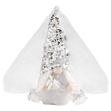 Laden Sie das Bild in den Galerie-Viewer, Süßes Und Niedliche Zwerg-Ornament Für Hochzeit