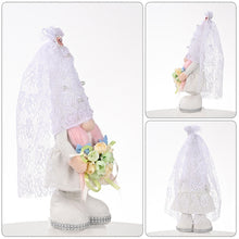 Laden Sie das Bild in den Galerie-Viewer, Süßes Und Niedliche Zwerg-Ornament Für Hochzeit