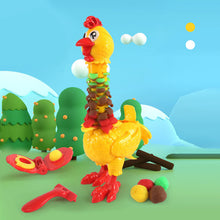 Laden Sie das Bild in den Galerie-Viewer, Lufttocknender fabiger Ton in Spielzeughühn für Kinder