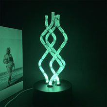 Laden Sie das Bild in den Galerie-Viewer, Tanzendes Kreatives USB-Nachtlicht Aus Acryl