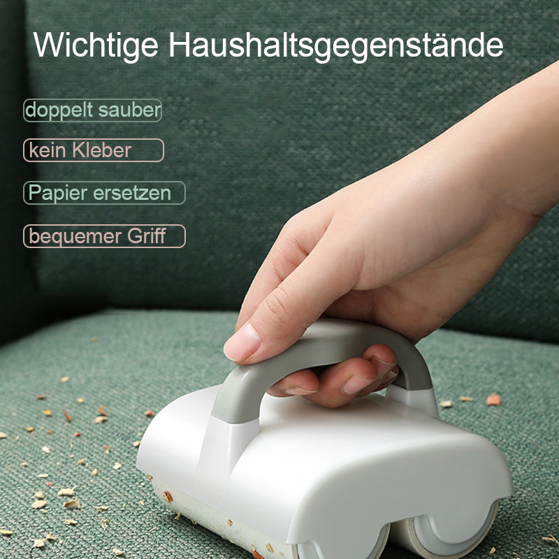 Tragbarer Doppelrollen-Haarentferner