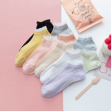 Laden Sie das Bild in den Galerie-Viewer, Transparente Farbige Socken Für Frühling/Sommer
