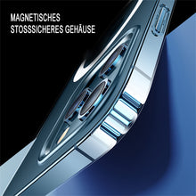 Laden Sie das Bild in den Galerie-Viewer, Transparente magnetische kabellose Ladehülle für iPhone