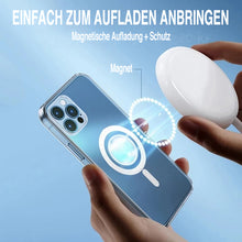 Laden Sie das Bild in den Galerie-Viewer, Transparente magnetische kabellose Ladehülle für iPhone