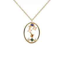 Laden Sie das Bild in den Galerie-Viewer, Zwölf Konstellationen Halskette