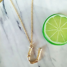 Laden Sie das Bild in den Galerie-Viewer, Vintage Buchstaben Halskette