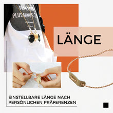 Laden Sie das Bild in den Galerie-Viewer, Umhängeband für Sonnenbrillen aus handgefertigtem Leder