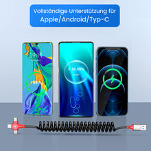 Laden Sie das Bild in den Galerie-Viewer, Universelles 3-in-1-Schnellladekabel