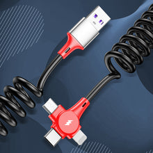 Laden Sie das Bild in den Galerie-Viewer, Universelles 3-in-1-Schnellladekabel
