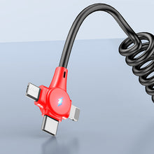Laden Sie das Bild in den Galerie-Viewer, Universelles 3-in-1-Schnellladekabel