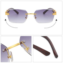 Laden Sie das Bild in den Galerie-Viewer, Unregelmäßige quadratische stilvolle Sonnenbrille