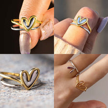 Laden Sie das Bild in den Galerie-Viewer, Unregelmäßiger Herz-Ring