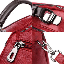 Laden Sie das Bild in den Galerie-Viewer, Vintage Mehrschichtige PU-Handtasche