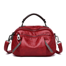 Laden Sie das Bild in den Galerie-Viewer, Vintage Mehrschichtige PU-Handtasche
