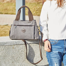 Laden Sie das Bild in den Galerie-Viewer, Vintage Reisetasche Mit Mehreren Fächern