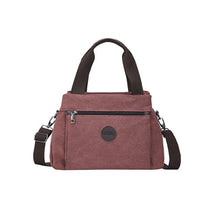 Laden Sie das Bild in den Galerie-Viewer, Vintage Reisetasche Mit Mehreren Fächern