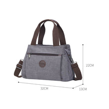 Laden Sie das Bild in den Galerie-Viewer, Vintage Reisetasche Mit Mehreren Fächern