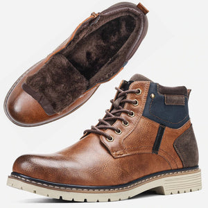 Warme Fleecestiefel Für Herren