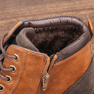 Warme Fleecestiefel Für Herren