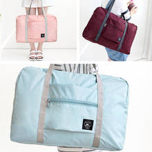 Laden Sie das Bild in den Galerie-Viewer, Wasserdichte faltbare Reise-Aufbewahrungstasche mit großem Fassungsvermögen