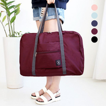 Laden Sie das Bild in den Galerie-Viewer, Wasserdichte faltbare Reise-Aufbewahrungstasche mit großem Fassungsvermögen