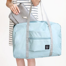 Laden Sie das Bild in den Galerie-Viewer, Wasserdichte faltbare Reise-Aufbewahrungstasche mit großem Fassungsvermögen