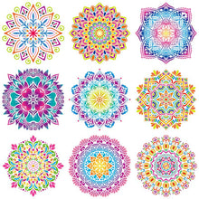 Laden Sie das Bild in den Galerie-Viewer, Wohlstand Mandala Schablone