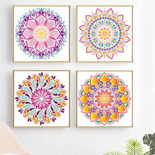Laden Sie das Bild in den Galerie-Viewer, Wohlstand Mandala Schablone