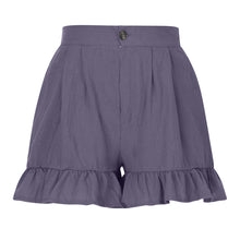 Laden Sie das Bild in den Galerie-Viewer, Damen Sommer Shorts mit hoher Taille