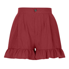 Laden Sie das Bild in den Galerie-Viewer, Damen Sommer Shorts mit hoher Taille