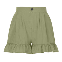 Laden Sie das Bild in den Galerie-Viewer, Damen Sommer Shorts mit hoher Taille