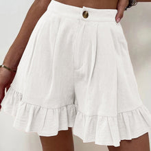 Laden Sie das Bild in den Galerie-Viewer, Damen Sommer Shorts mit hoher Taille