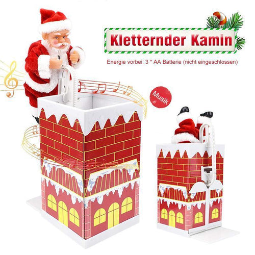 Lustige Elektrische Drehende Weihnachtsmannpuppe