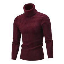Laden Sie das Bild in den Galerie-Viewer, Lässiger Langärmliger Rollkragenpullover für Herren