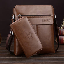 Laden Sie das Bild in den Galerie-Viewer, Umhängetasche für Herren mit Handtasche