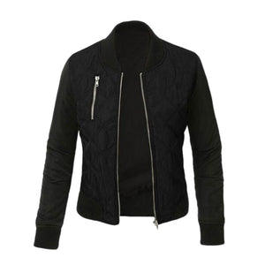 Stylische Jacke mit Reißverschluss