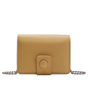 Mini Kosmetiktasche aus Leder