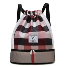 Laden Sie das Bild in den Galerie-Viewer, Leichter wasserdichter lässiger Rucksack zur Nass- und Trockentrennung