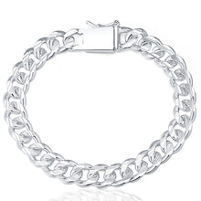 Laden Sie das Bild in den Galerie-Viewer, Doppelkettiges kariertes Knopfarmband