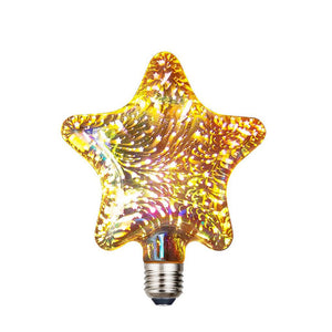 3D Feuerwerk dekorative LED Glühbirne